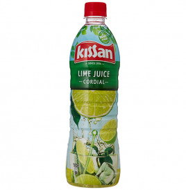 Kissan Lime Juice Cordial   Plastic Bottle  750 millilitre